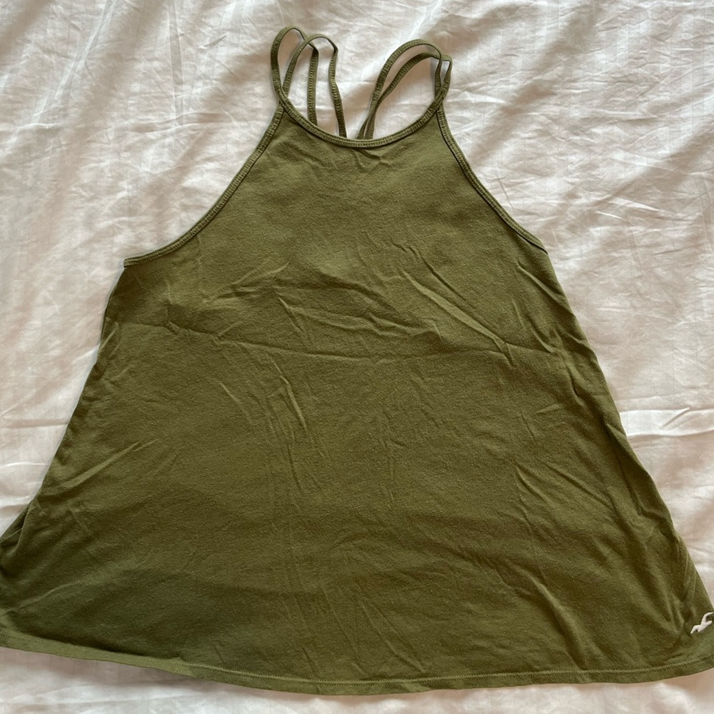 Hollister Green Tank Top